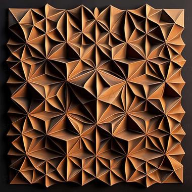 3D model geometric pattern (STL)